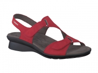 Chaussure mephisto sandales modele paris rouge